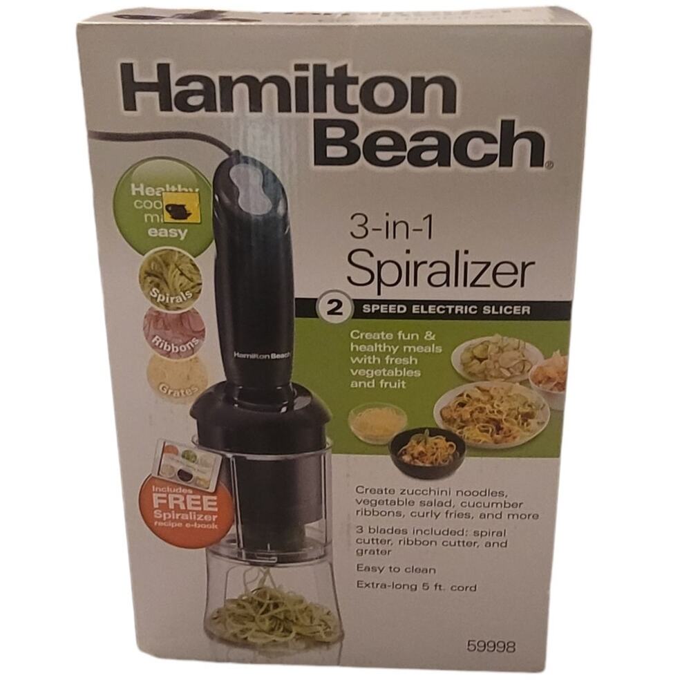 Hamilton Beach 3-in-1 Spiralizer